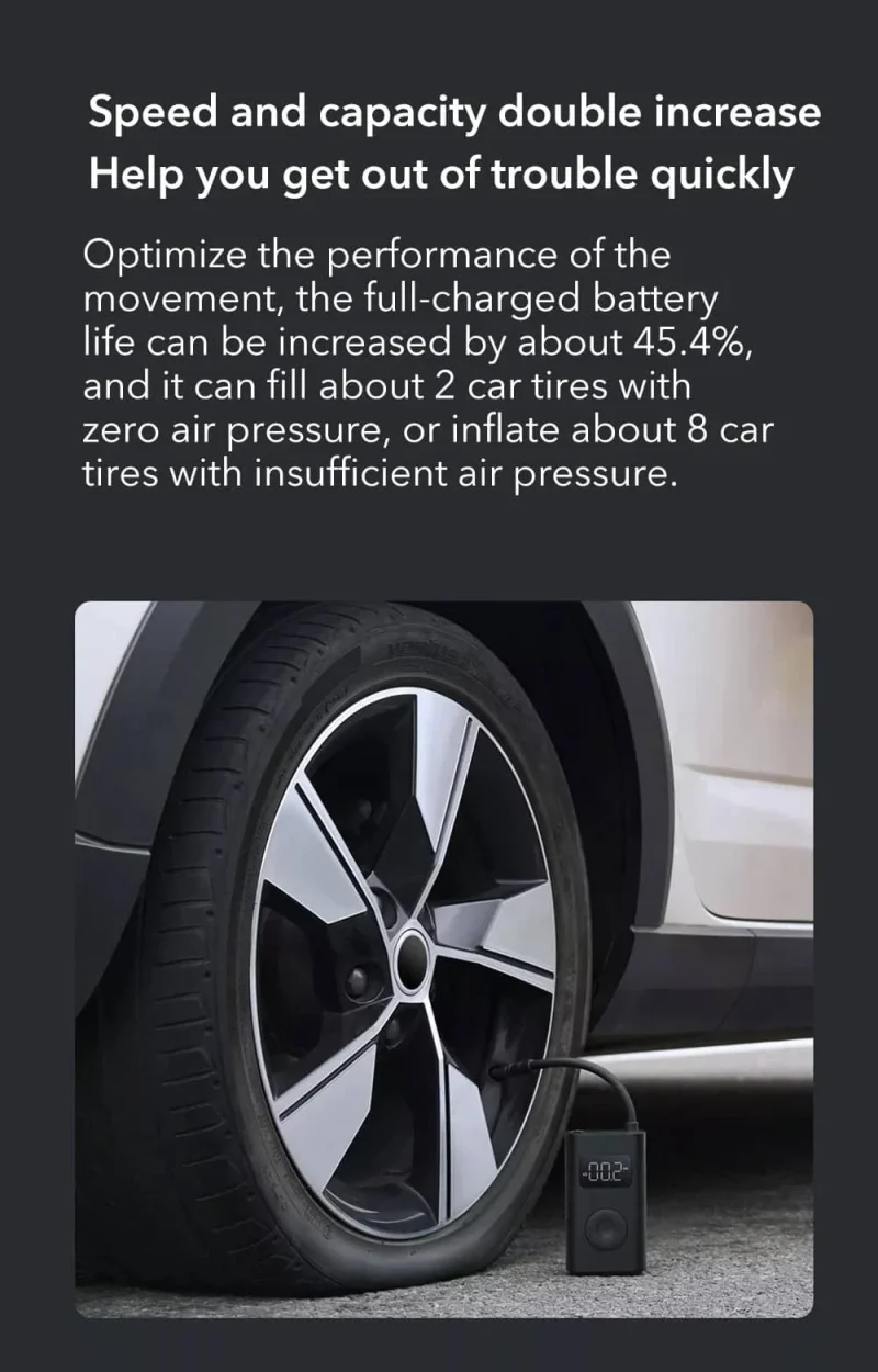 کمپرسور باد شارژی شیائومی Xiaomi مدل MJCQB05QJ 1S