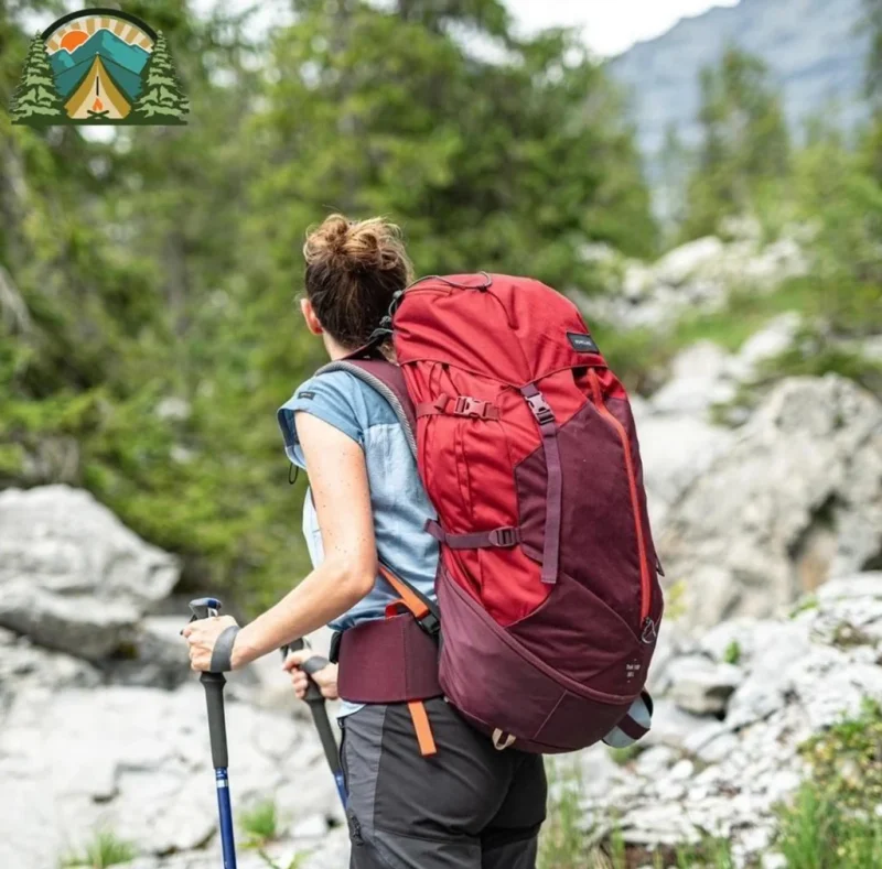 کوله پشتی فورکلاز Forclaz مدل Easyfit ۵۰ لیتر