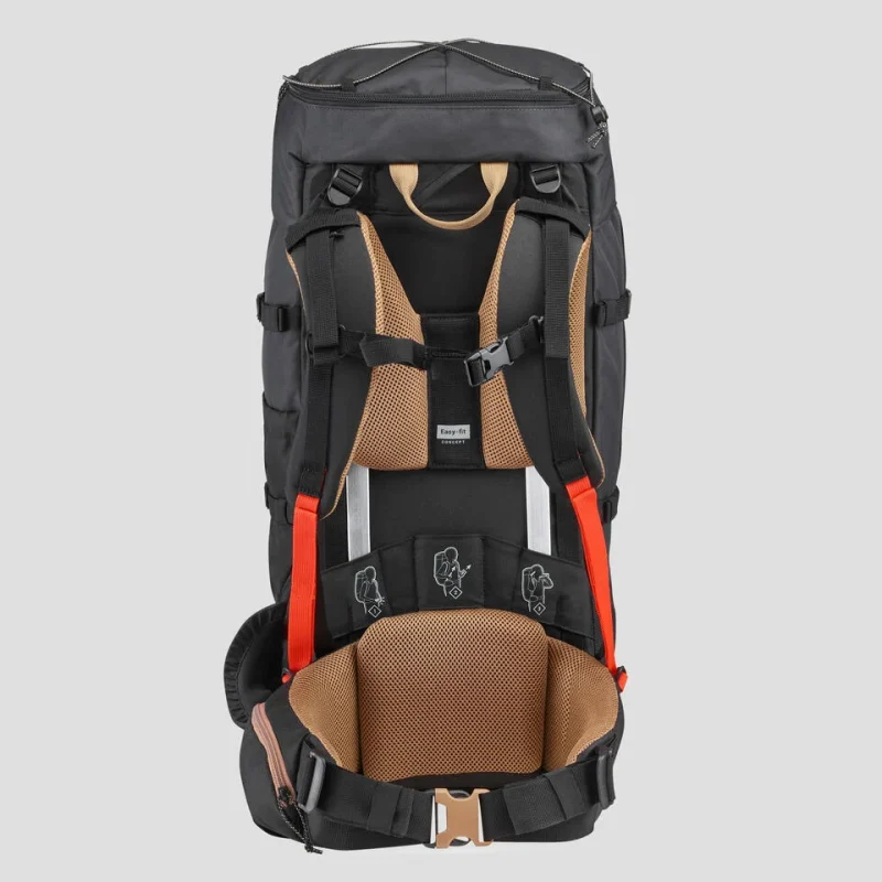 کوله پشتی کوهنوردی فورکلاز Forclaz مدل MT100 Easyfit ۵۰ لیتر