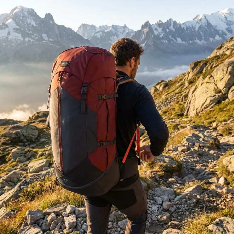 کوله پشتی کوهنوردی فورکلاز Forclaz مدل Trek 100 70L