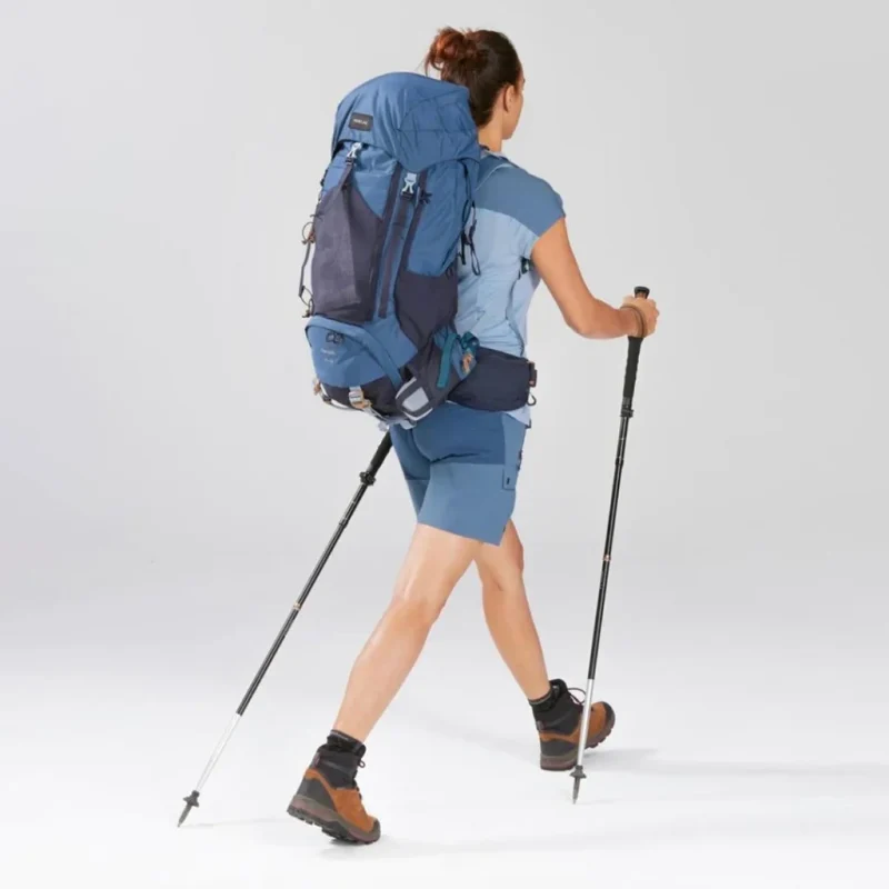 کوله پشتی فورکلاز Forclaz مدل Trek500 ۵۰+۱۰ لیتر