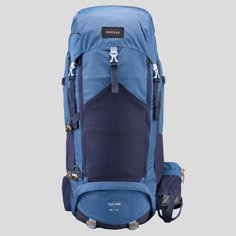 کوله پشتی فورکلاز Forclaz مدل Trek500 ۵۰+۱۰ لیتر