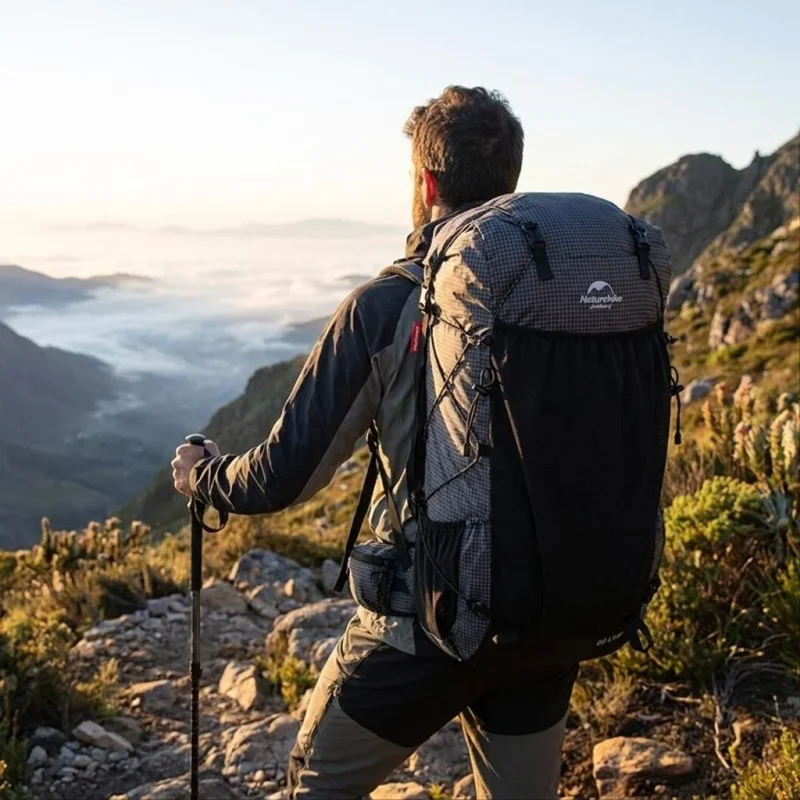 کوله پشتی کوهنوردی نیچرهایک Naturehike مدل Rock 60+5L