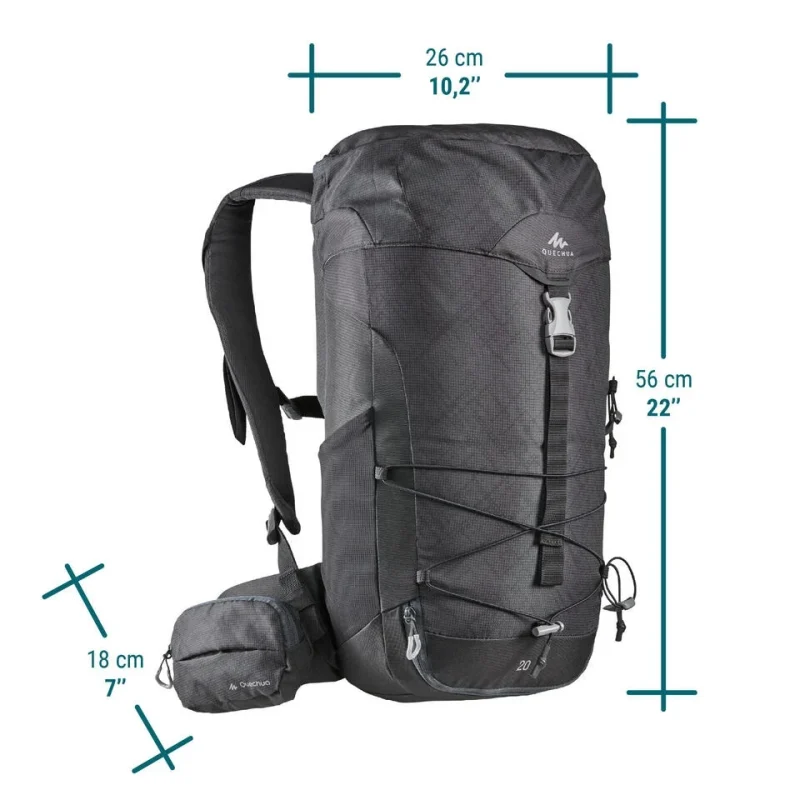 کوله پشتی کچوا Quechua مدل MH100 ۲۰ لیتر