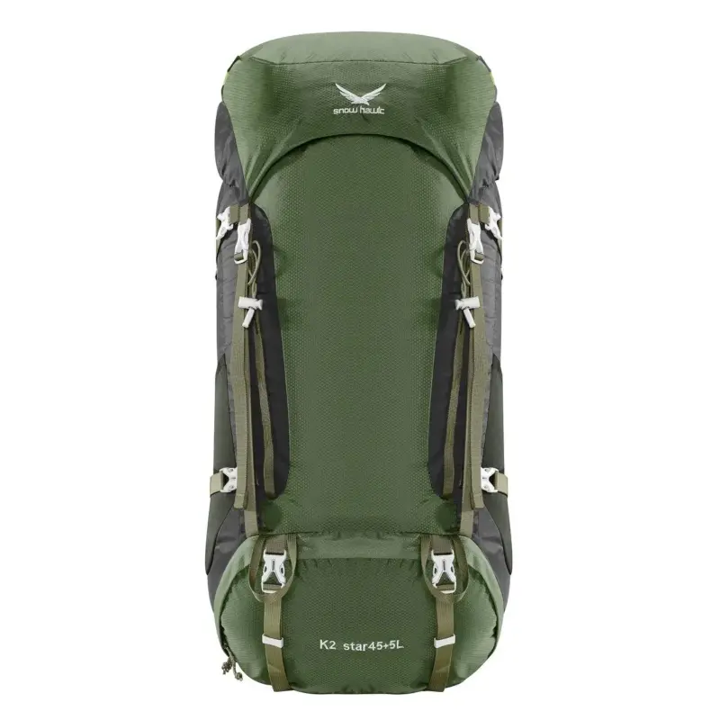 کوله پشتی اسنوهاک Snowhawk مدل K2star 45+5 سبز ارتشی
