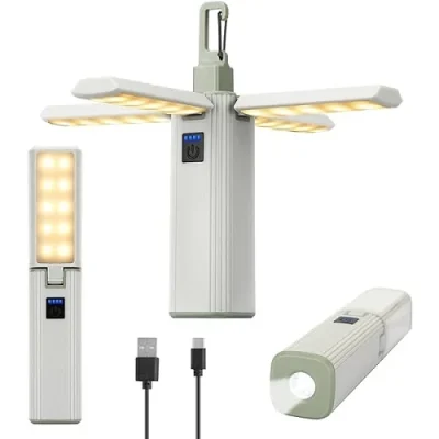 چراغ چادر شارژی YD-2301 با پاوربانک