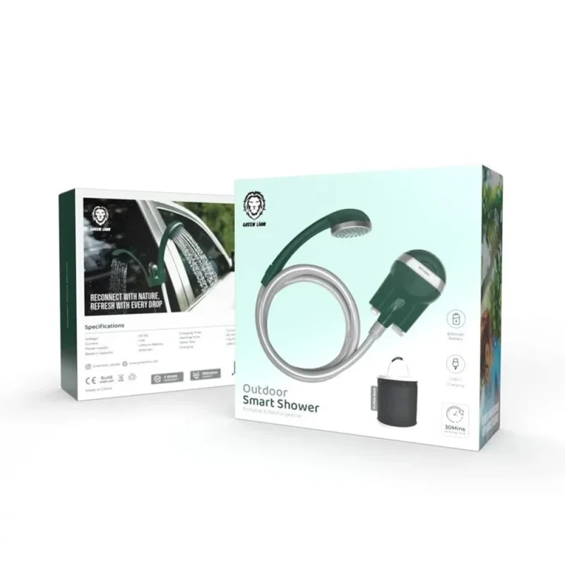 دوش سفری شارژی گرین لاین Green Lion مدل Smart Shower Portable 1554
