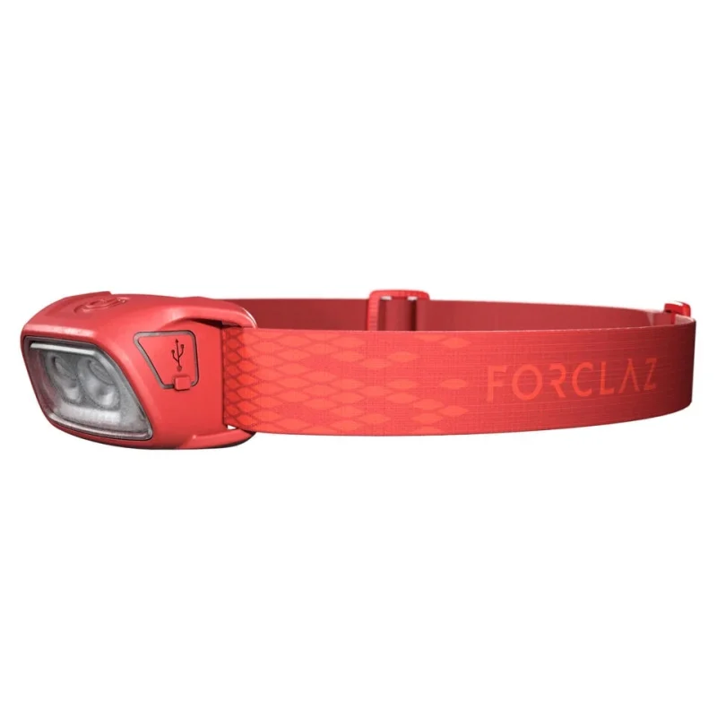 هدلایت فورکلاز Forclaz مدل HL100 USB با نور ۱۲۰ لومن