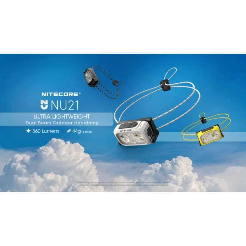 هدلامپ نایتکر Nitecore مدل NU21