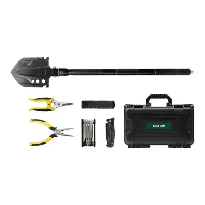 ست بیل و ابزار گرین لاین Green Lion مدل Survival X9