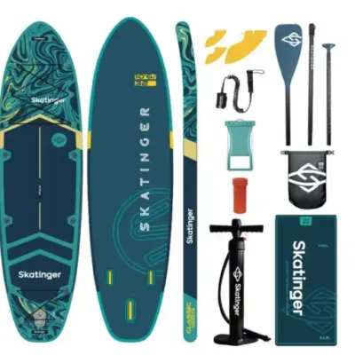 پدل برد اسکاتینگر Skatinger مدل Prana light Blue