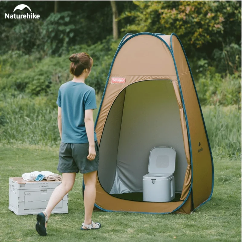 چادر حمام و توالت صحرایی نیچرهایک Naturehike مدل NH17Z002-P