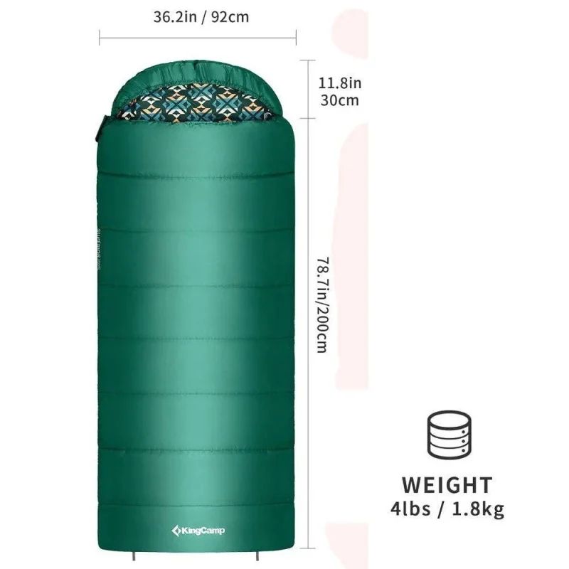 کیسه خواب الیاف کینگ کمپ King Camp مدل Superior 300 XL