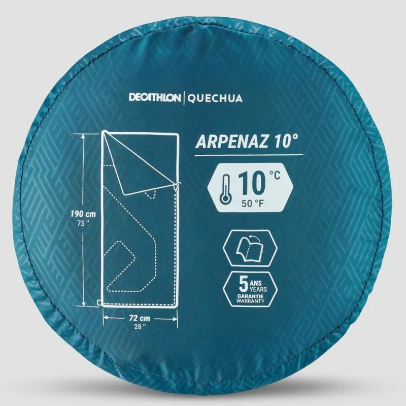 کیسه خواب پتویی کچوا Quechua مدل Arpenaz 10