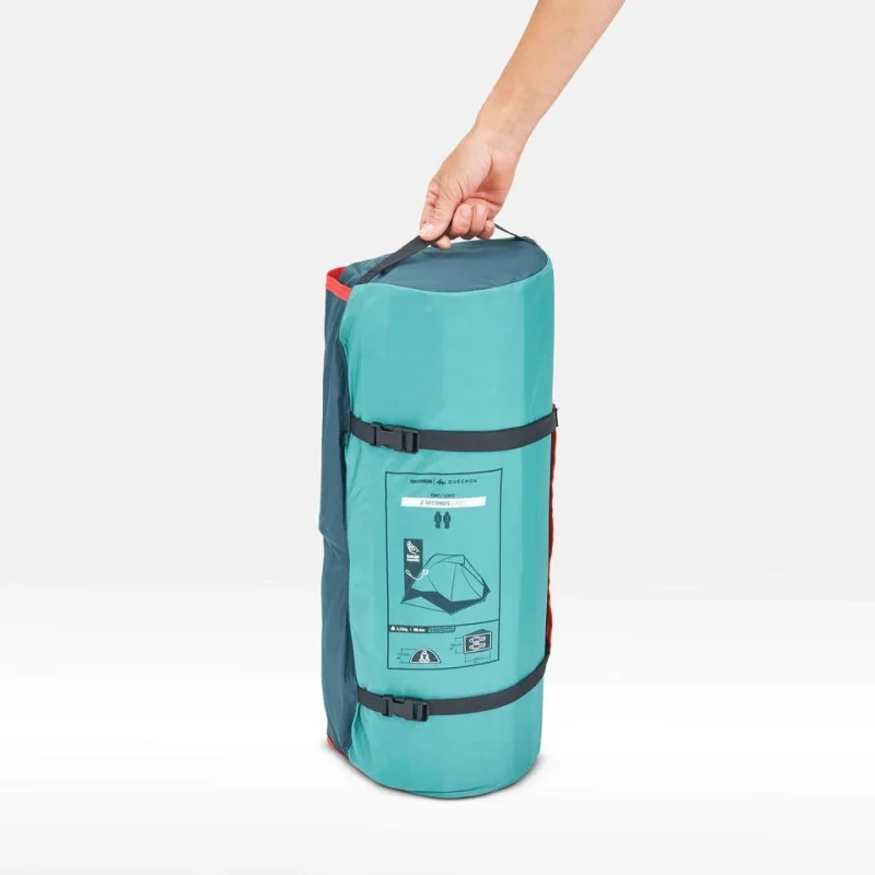 چادر دو نفره اتوماتیک کچوا Quechua مدل 2seconds Blue